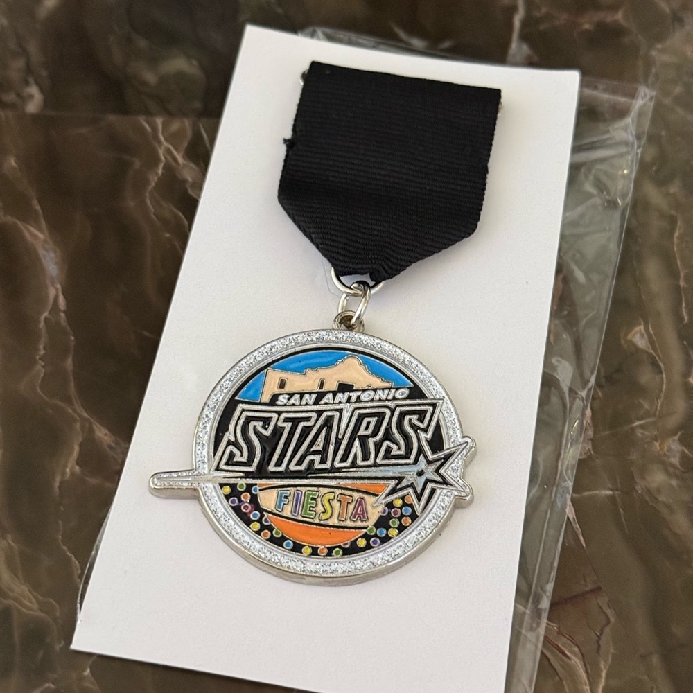 San Antonio Silver Stars Fiesta Medal